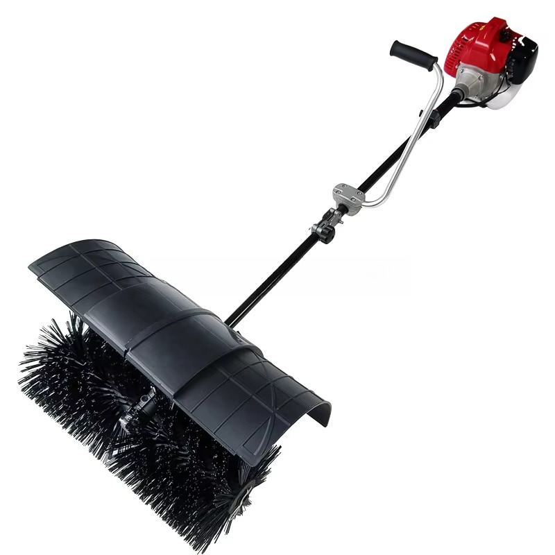 Outdoor Power Broom - Zamiatarka spalinowa 52CC z silnikiem 2/4-suwowym,