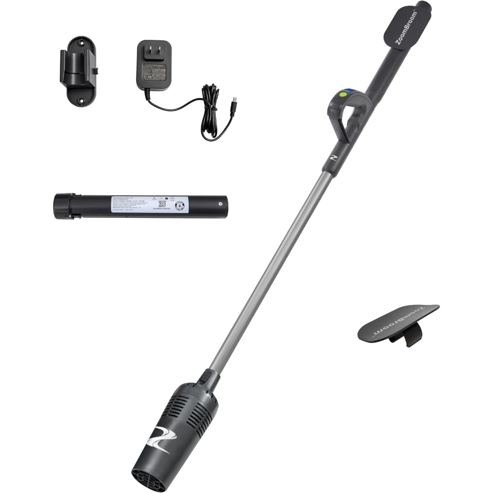 Outdoor Power Broom - Lekki odkurzacz pneumatyczny z ergonomicznym uchwytem