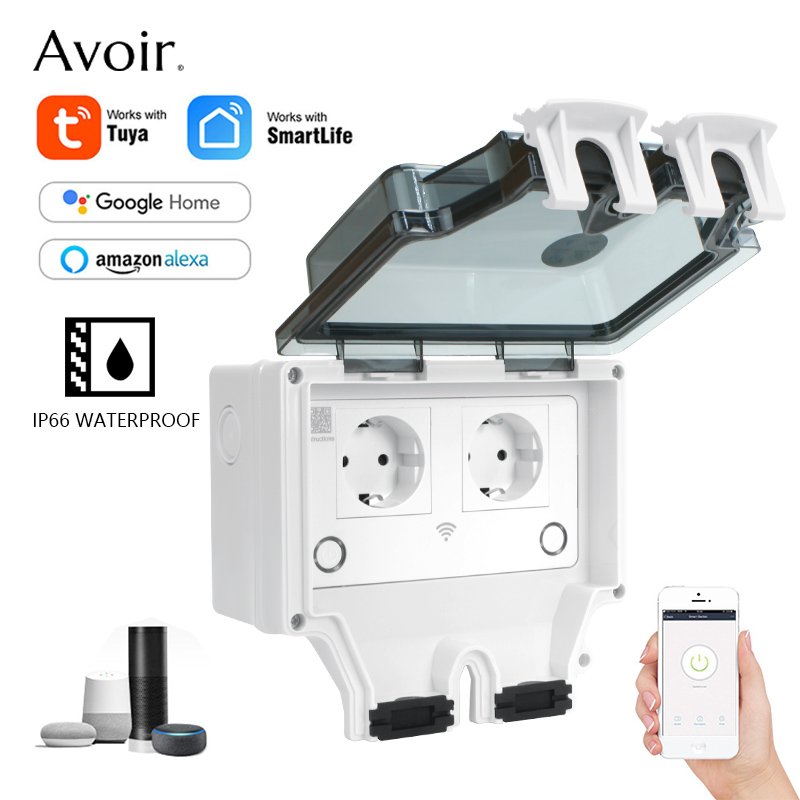 Outdoor Power Equipment Brands - Avoir Tuya IP66 wodoodporne gniazda elektryczne