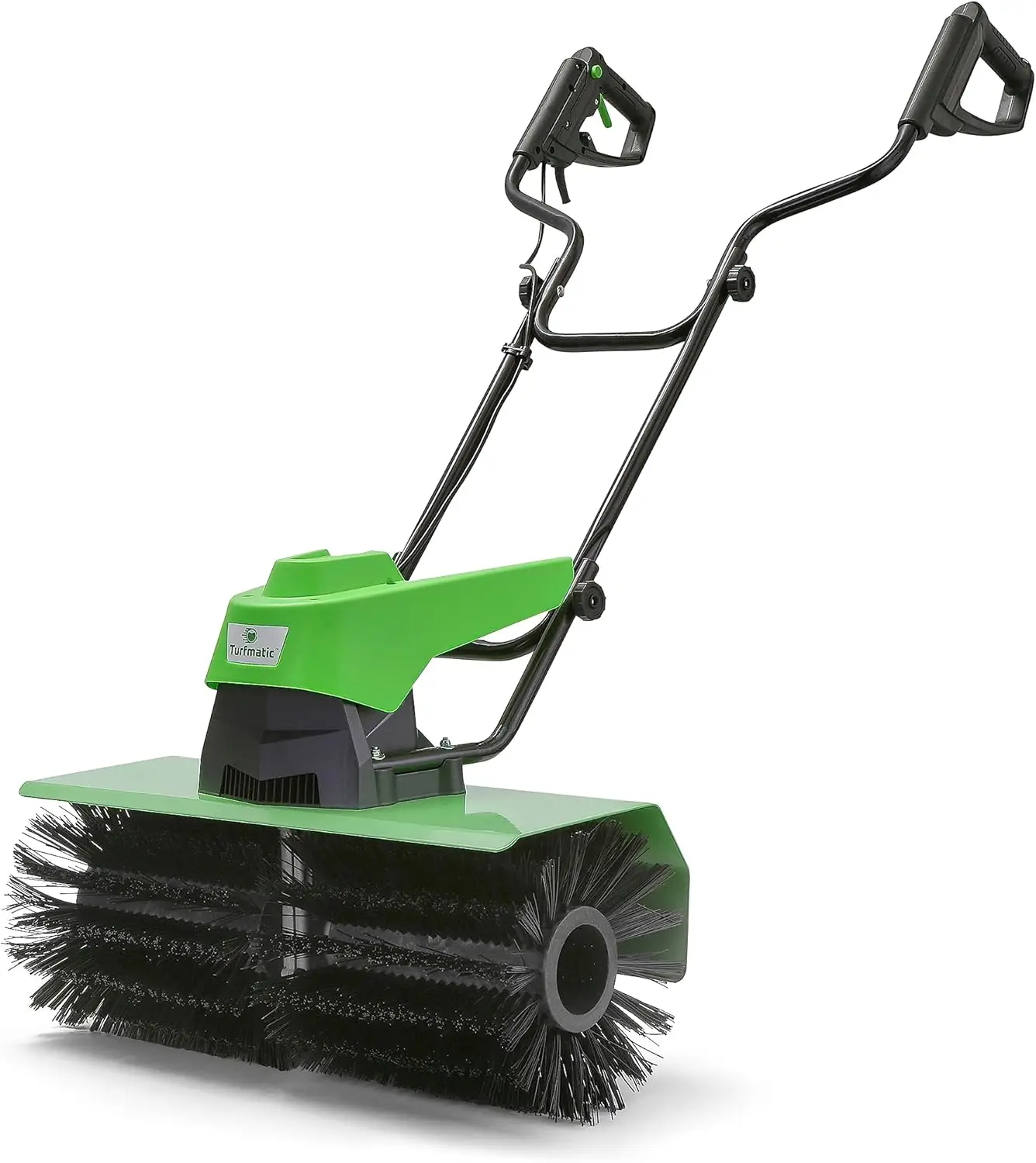 Outdoor Power Broom - 24-calowa bardzo szeroka elektryczna zamiatarka szczotkowa,