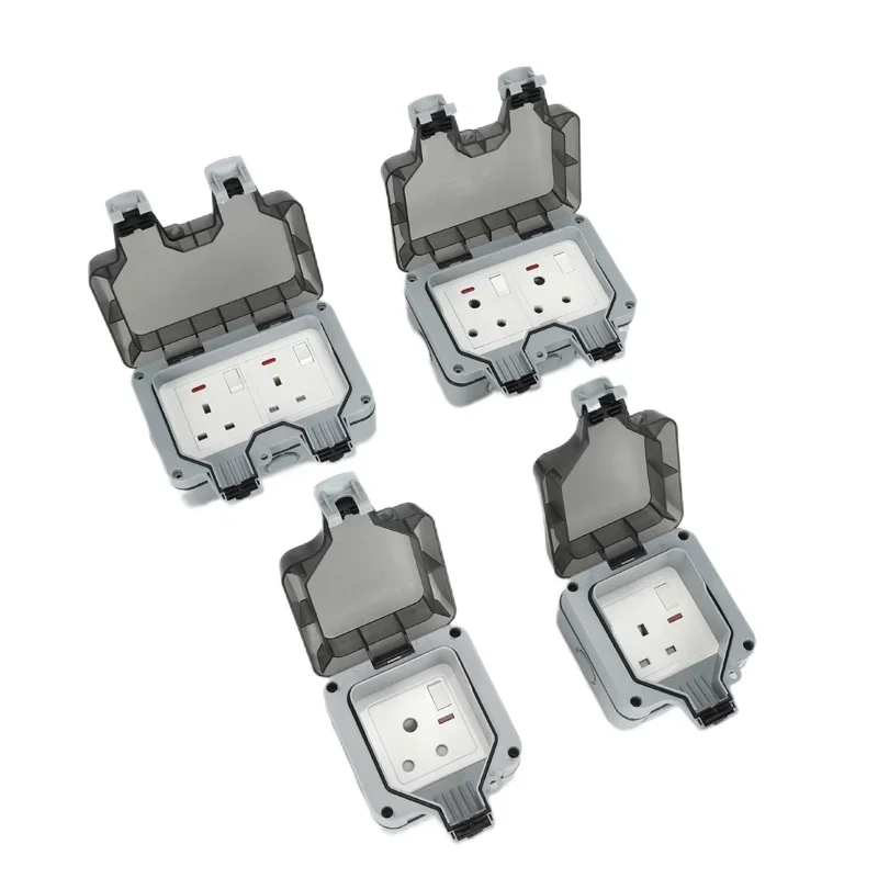 Outdoor Power Outlet Wifi - IP66 odporne na deszcz gniazdo UE