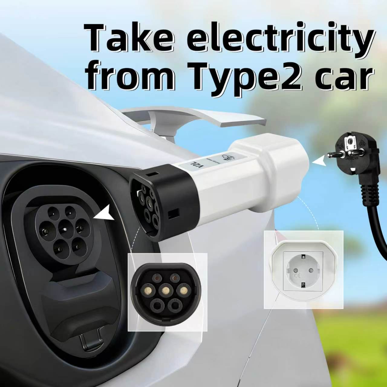 Wtyczka rozładowująca EVqiaoyi – Outdoor Power Plug In recenzja i cena