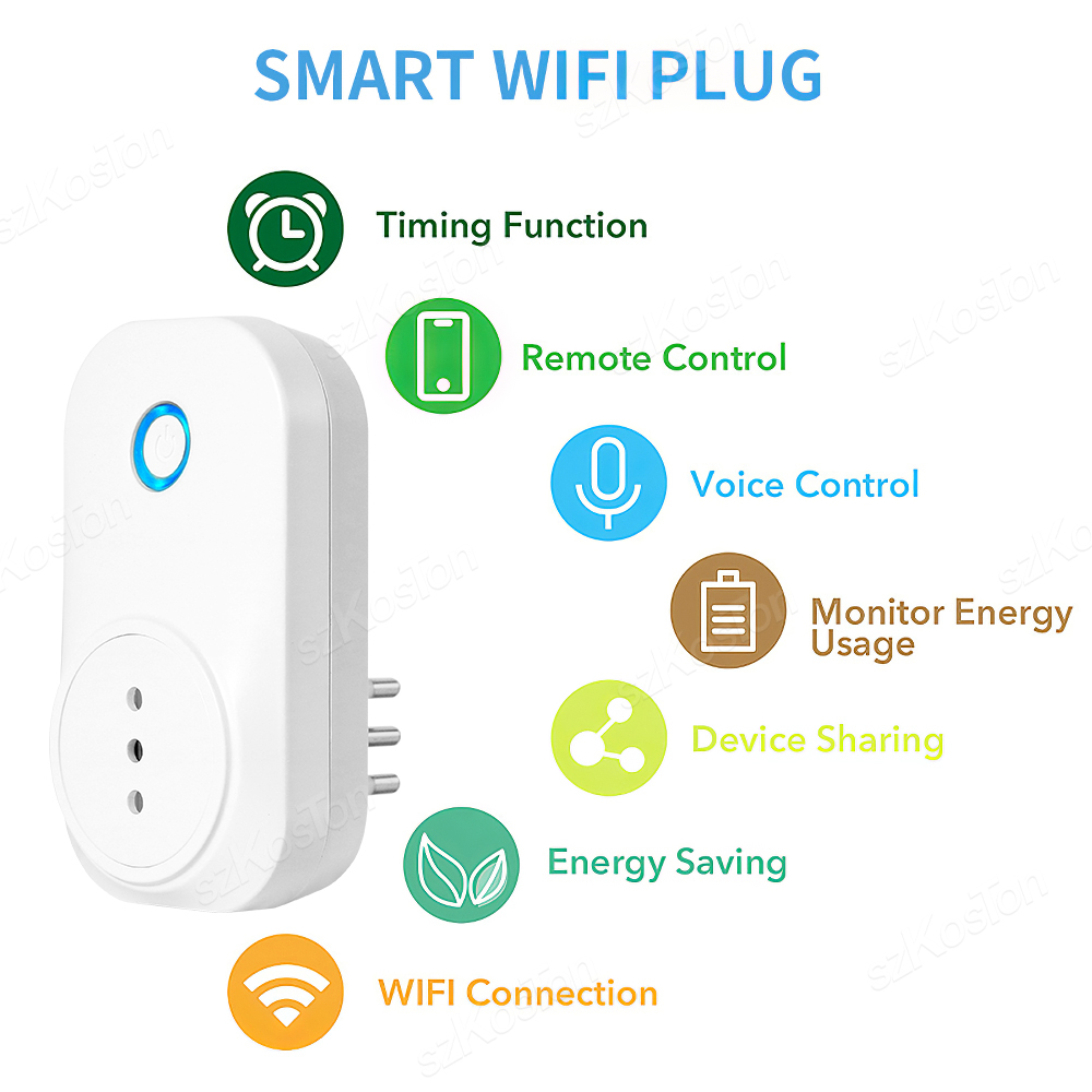 16A Chile Włochy Wifi Smart So – Outdoor Power Outlet Wifi recenzja i cena