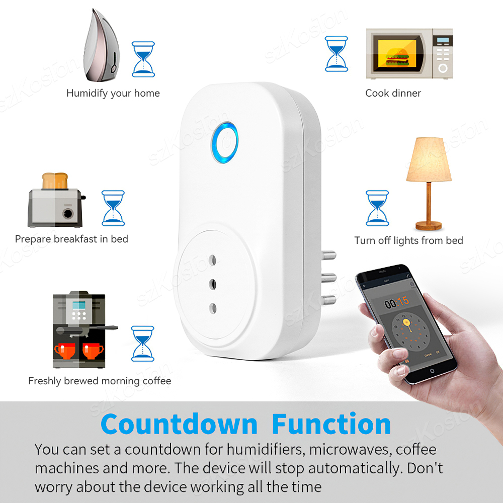 16A Chile Włochy Wifi Smart So – Outdoor Power Outlet Wifi recenzja i cena