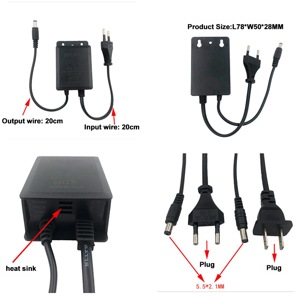 Outdoor AC 100-240V wejście DC – Outdoor Power Plug In recenzja i cena