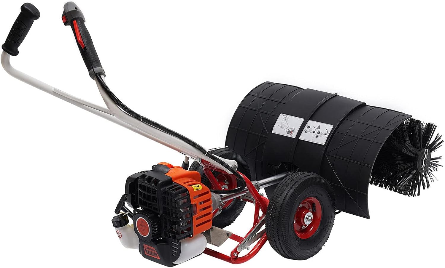 Zamiatarka z szczotką do trawy – Outdoor Power Broom recenzja i cena