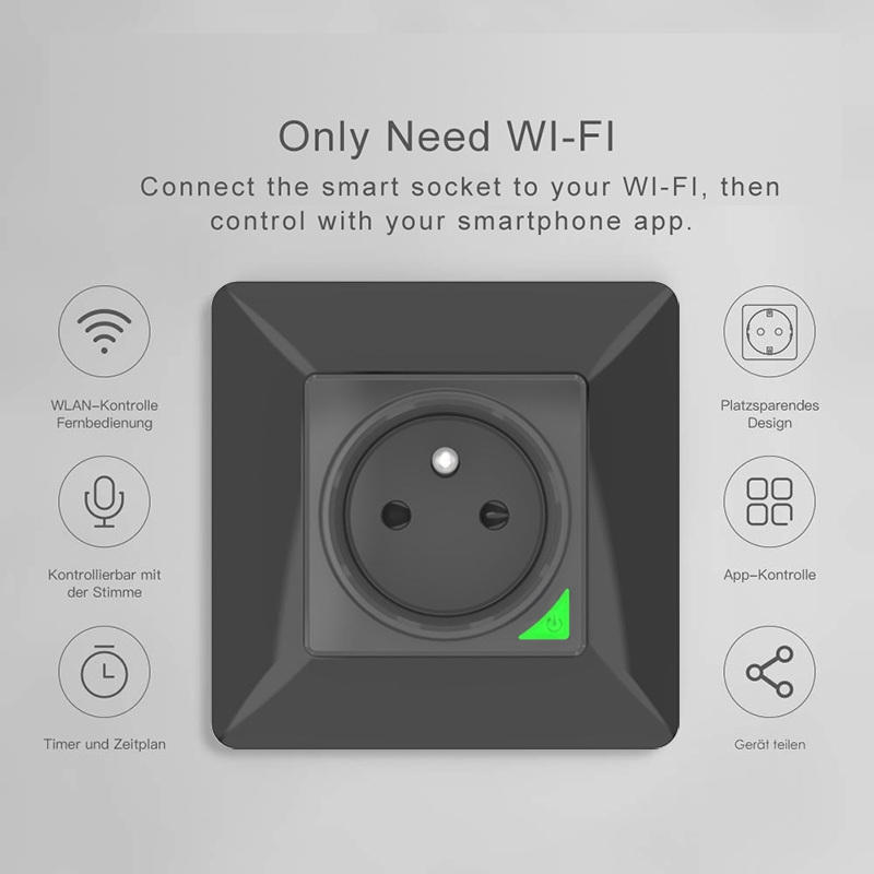 Avoir Zigbee Tuya IP66 zewnętr – Outdoor Power Outlet Wifi recenzja i cena