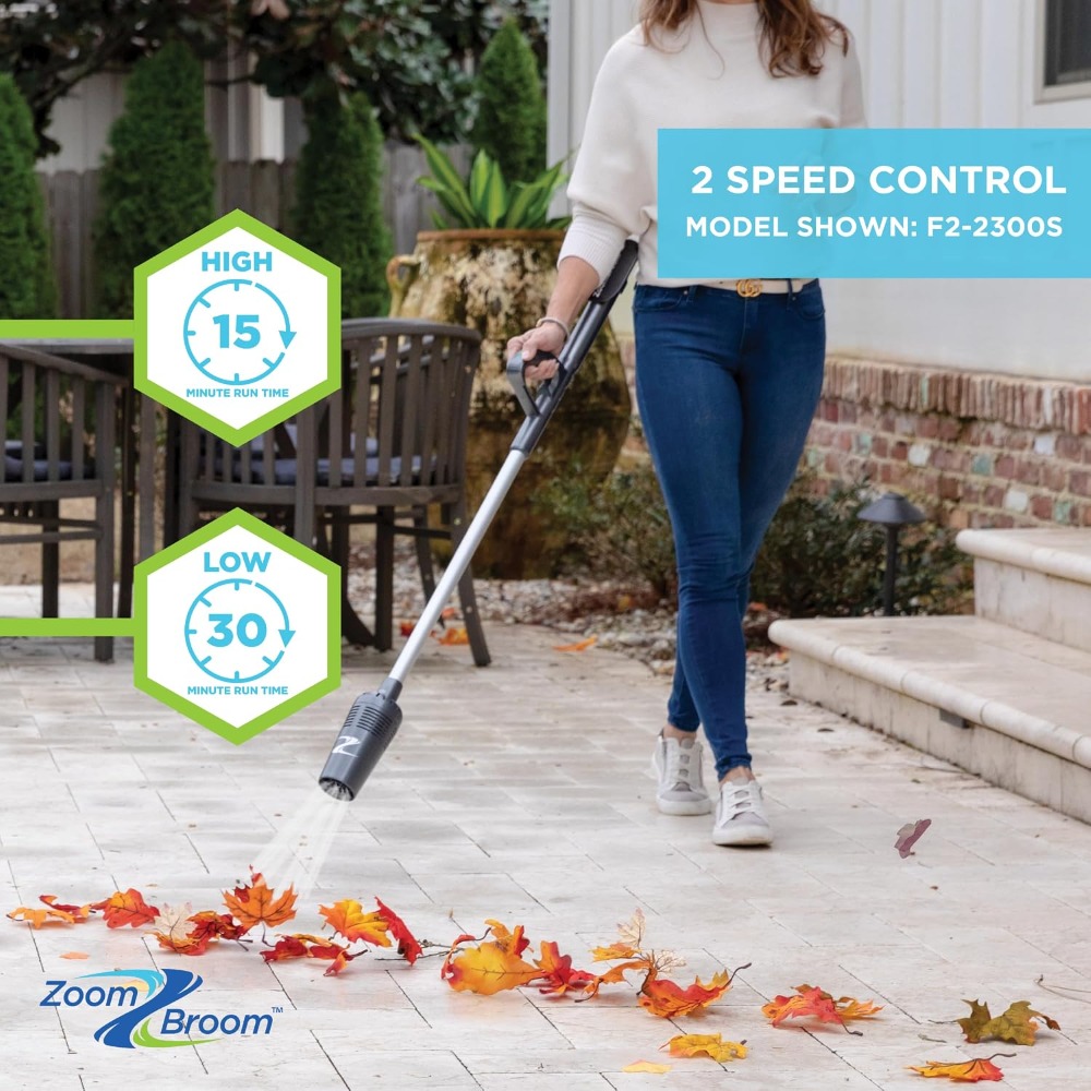 Lekka szczotka pneumatyczna z  – Outdoor Power Broom recenzja i cena