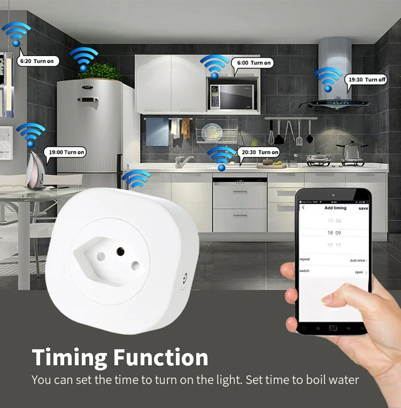 WiFi Smart Plug 16A Switzerlan – Outdoor Power Outlet Wifi recenzja i cena