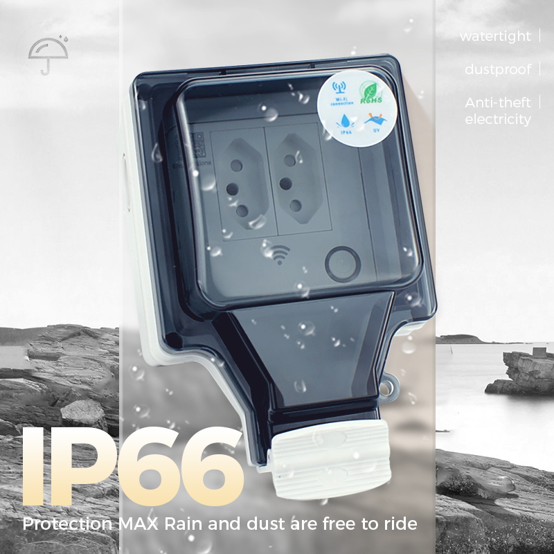 Avoir Tuya Wifi inteligentne g – Outdoor Power Outlet Wifi recenzja i cena