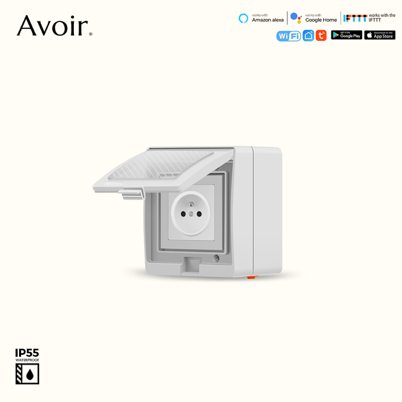 Avoir IP55 Tuya Wifi gniazda e – Outdoor Power Outlet Wifi recenzja i cena