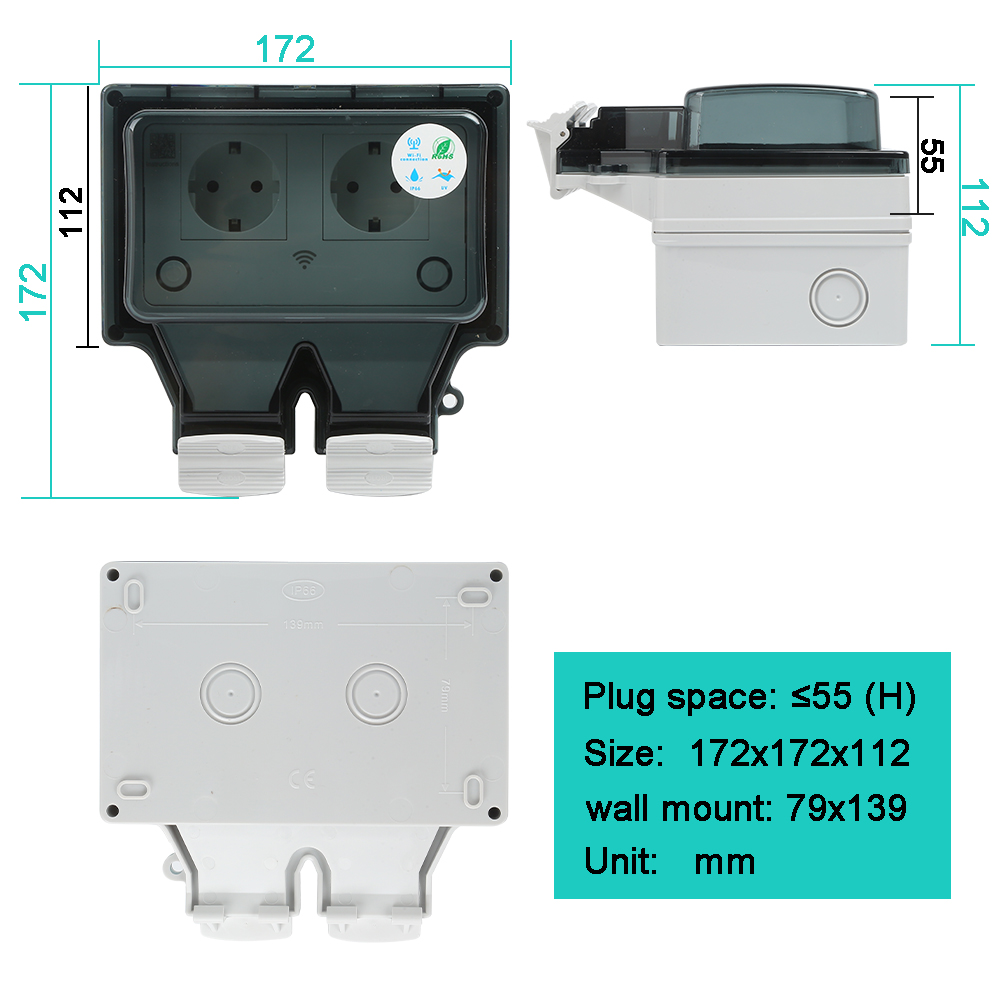 Inteligentne gniazdko zewnętrz – Outdoor Power Outlet Wifi recenzja i cena