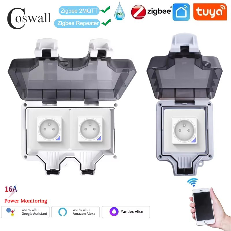 Coswall IP66 wodoodporne gniaz – Outdoor Power Outlet Wifi recenzja i cena