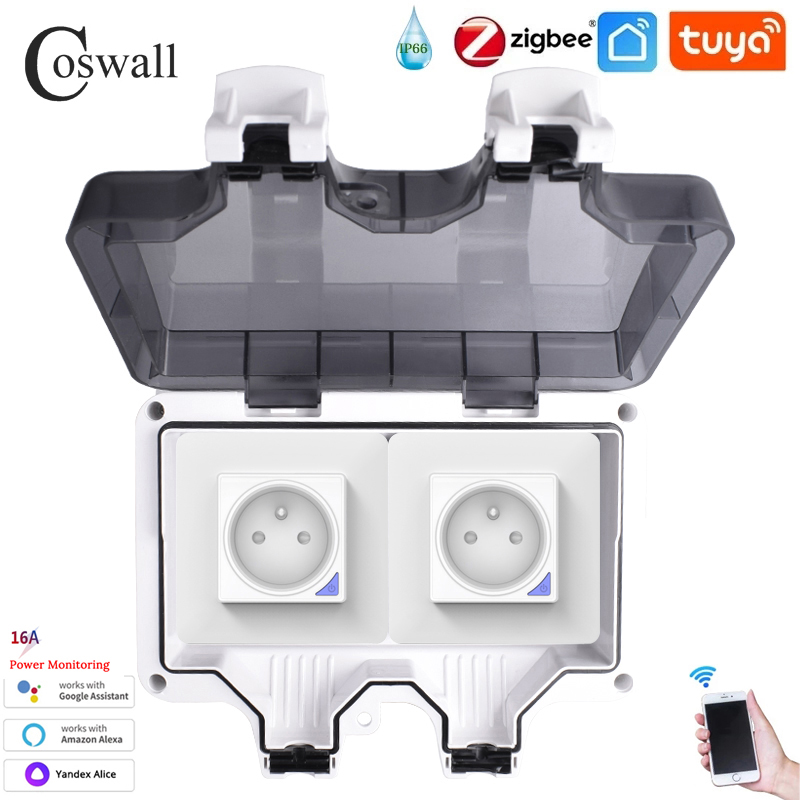 Coswall IP66 wodoodporne gniaz – Outdoor Power Outlet Wifi recenzja i cena