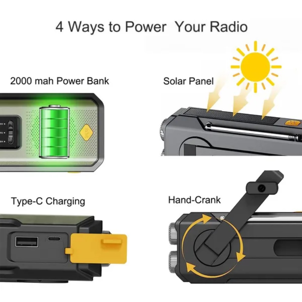Awaryjne radio solarno-klubkow – Outdoor Power Equipment Brands recenzja i cena