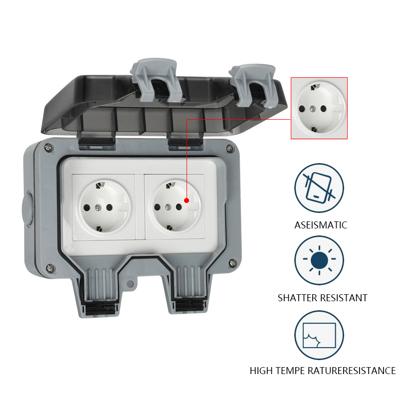IP66 odporne na deszcz gniazdo – Outdoor Power Outlet Wifi recenzja i cena
