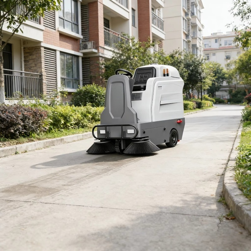 Elektryczna zamiatarka uliczna – Outdoor Power Broom recenzja i cena